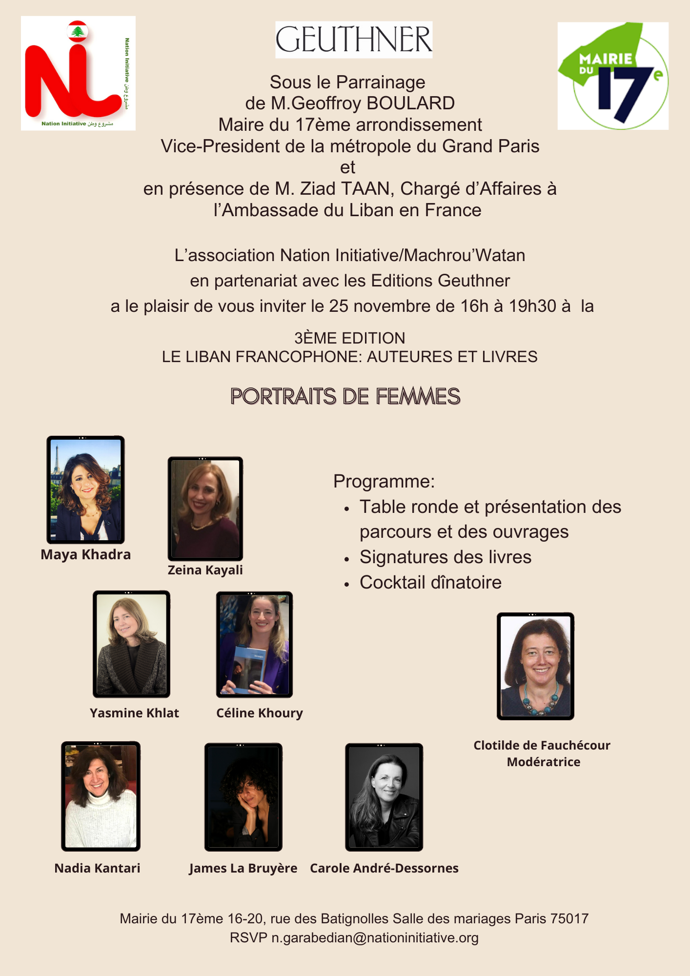 Portraits de femmes